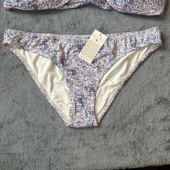 Revolve Eberjay Womens Bikini Medium Purple Pink Set Marimar Velentina Multi New - Picture 4 of 10